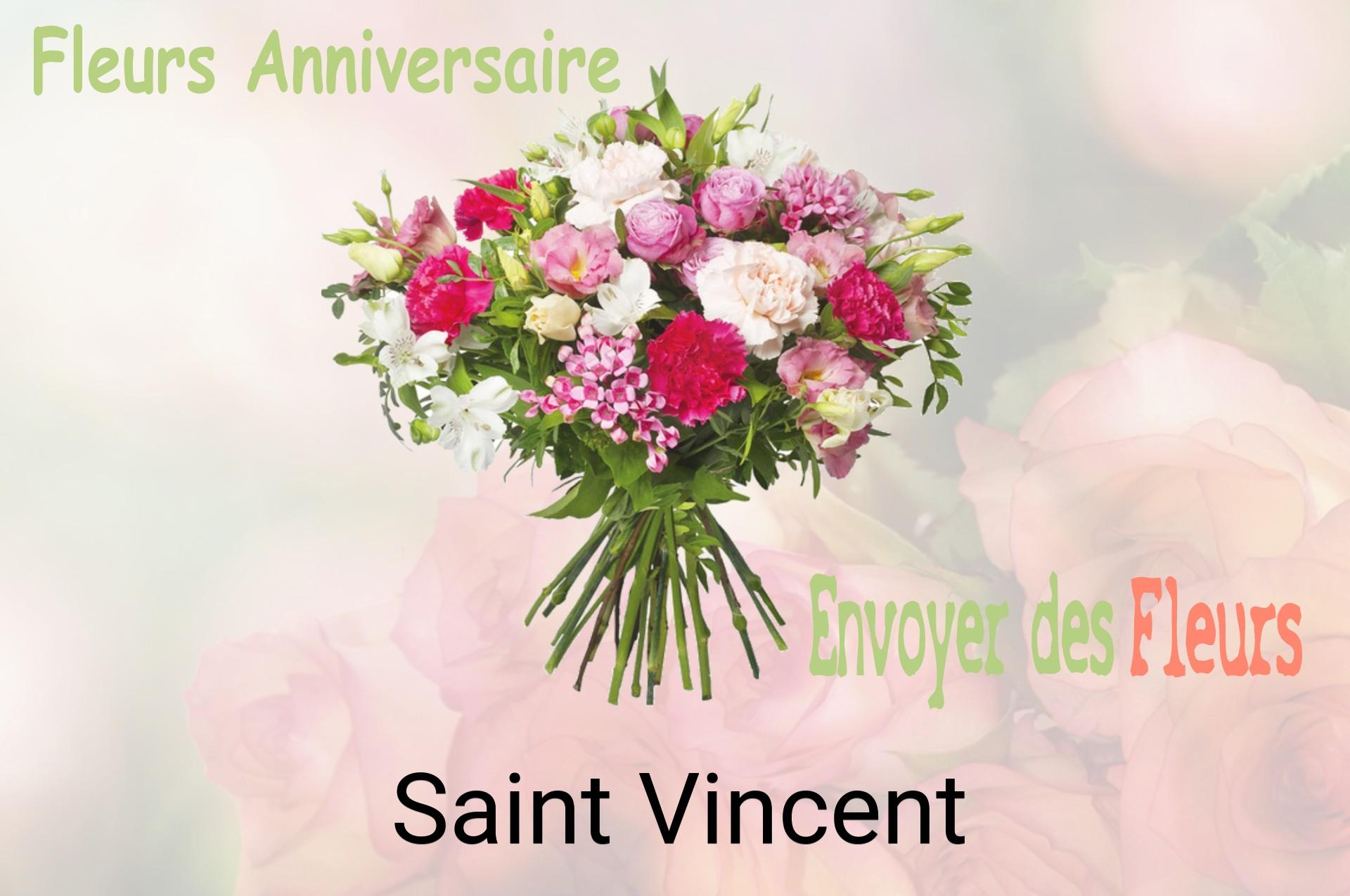 Bouquet de fleurs d’anniversaire livré à Saint-Vincent